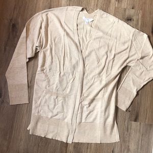 Time & True Oatmeal Cardigan